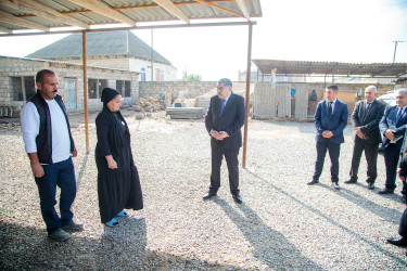 8 Noyabr – şanlı Zəfər Gününün beşinci ildönümü ərəfəsində  şəhid ailələri ziyarət edilib.