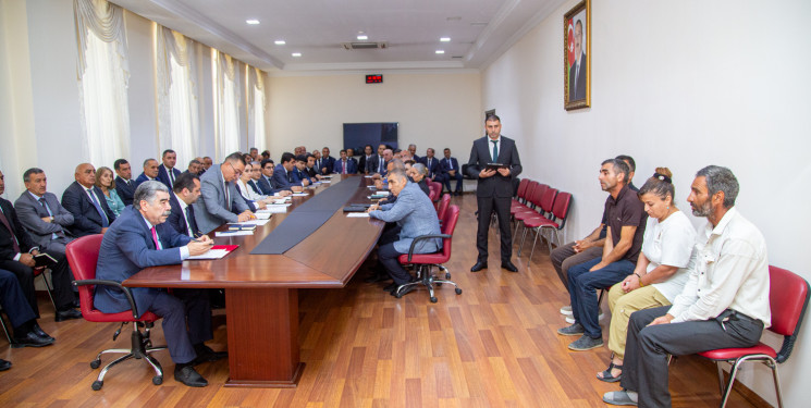 13.08.2026-cı il tarixində Rüstəm Xəlilov  növbəti fərdi qəbul keçirdi.