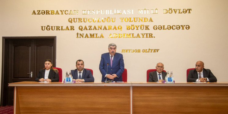 Azərbaycan Respublikasının Prezidenti İlham Əliyevin Yeni Azərbaycan Partiyasının VIII Qurultayındakı nitqindən irəli gələn vəzifələrə dair müşavirə keçirilib.