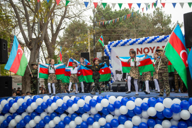 Salyanda “8 Noyabr - Zəfər Günü” böyük  coşqu ilə qeyd olundu.