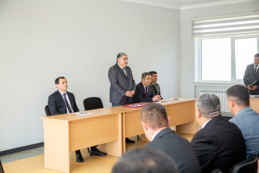 Salyanda Qızılağac kəndinin sakinləri ilə görüş.