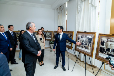 Salyanda “Heydər Əliyev - Unudulmaz lider” adlı  foto-xalça sərgisi təşkil olunub.