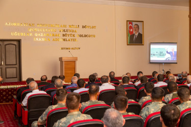 “15 iyun – Azərbaycan xalqının Milli Qurtuluş günü” günü münasibətilə  tədbir keçirilmişdir.