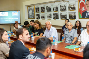 “Narkomaniya təhlükəsi barədə” layihəsi çərçivəsində  dəyirmi masa keçirilmişdir.