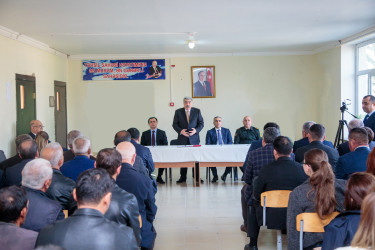 Salyanda icra başçısının vətəndaşlarla keçirilən bugünkü səyyar qəbulu Qaraçala qəsəbəsinin sakinləri ilə olub.