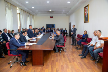19 iyun 2025-ci il tarixində Rayon İcra Hakimiyyətinin inzibati binasında növbəti dəfə vətəndaşların fərdi qəbulu keçirildi.