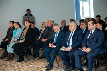 Rüstəm Xəlilov şəhər sakinləri ilə növbəti səyyar qəbul keçirdi.