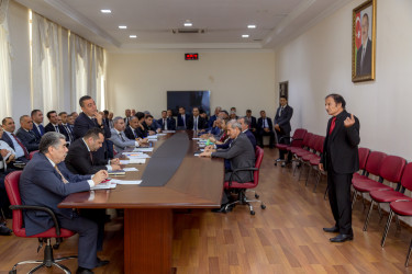 RİH başçısı Rüstəm Xəlilov şəhər sakinləri  ilə növbəti qəbul keçirdi.