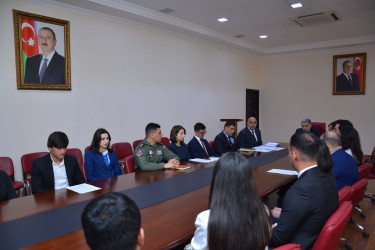 “2 Fevral - Azərbaycan Gəncləri Günü”  münasibətilə tədbir keçirilib.