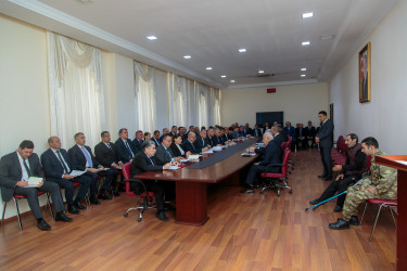 Rüstəm Xəlilov növbəti dəfa vətəndaşların müraciətlərini dinlədi.