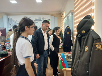 “27 sentyabr - Anım Günü”nün beşinci ildönümü ilə əlaqədar “Əmanət qalan izlər” adlı sərgi təşkil olunmuşdur.