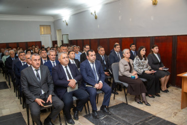 Rüstəm Xəlilov Mədəniyyət Mərkəzində səyyar qəbul keçirib.