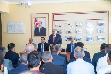İcra başçısı Yolüstü kənd sakinləri ilə görüşdü.