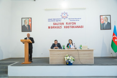 Salyanda tibb işçilərinin peşə bayramı  qeyd olundu.