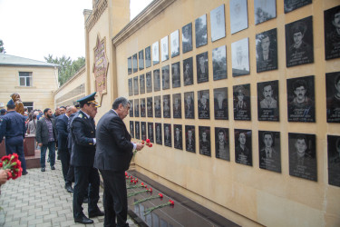 Salyan rayonunda “27 sentyabr - Anım Günü”nün beşinci ildönümü ilə əlaqədar Vətən övladlarının xatirəsi dərin ehtiramla anıldı.