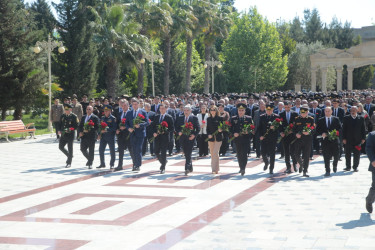 Salyanda Heydər Əliyevin anadan olmasının  103 illiyi qeyd olundu.
