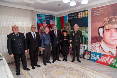 RİH başçısı tərəfindən 8 Noyabr – şanlı Zəfər Gününün beşinci ildönümü ərəfəsində şəhid ailələrinin ziyarəti davam etdirilir.