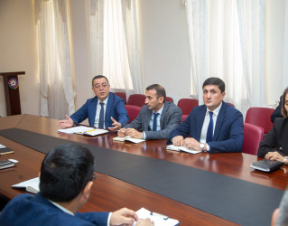 Kənd təsərrüfatına dair statistik məlumatların Dövlət Statistika Komitəsinin elektron informasiya sisteminə daxil edilməsinin təmin olunması məqsədilə görüş keçirilmişdir.