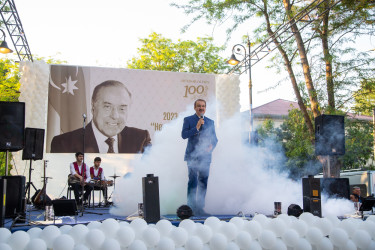 Salyanda Ulu Öndərin 100 illiyinə həsr olunmuş bədii-musiqili  bayram konserti keçirilib