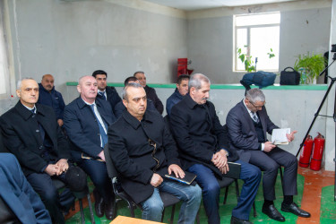 Salyanda səyyar qəbul Gəncəli  kəndində keçirildi.