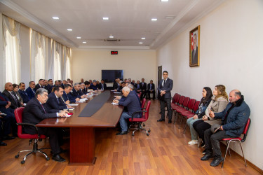 12 fevral tarixində Rayon İcra Hakimiyyətində vətəndaşların müraciətləri dinlənilib.