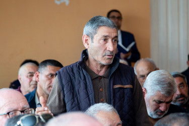 Salyan RİH başçısı Rüstəm Xəlilov növbəti səyyar görüşü Xıdırlı kənd sakiniləri ilə keçirtdi.