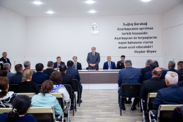 Rüstəm Xəlilov növbəti vətəndaş qəbulunu Salyan rayonunun  Arbatan kəndində keçirib.